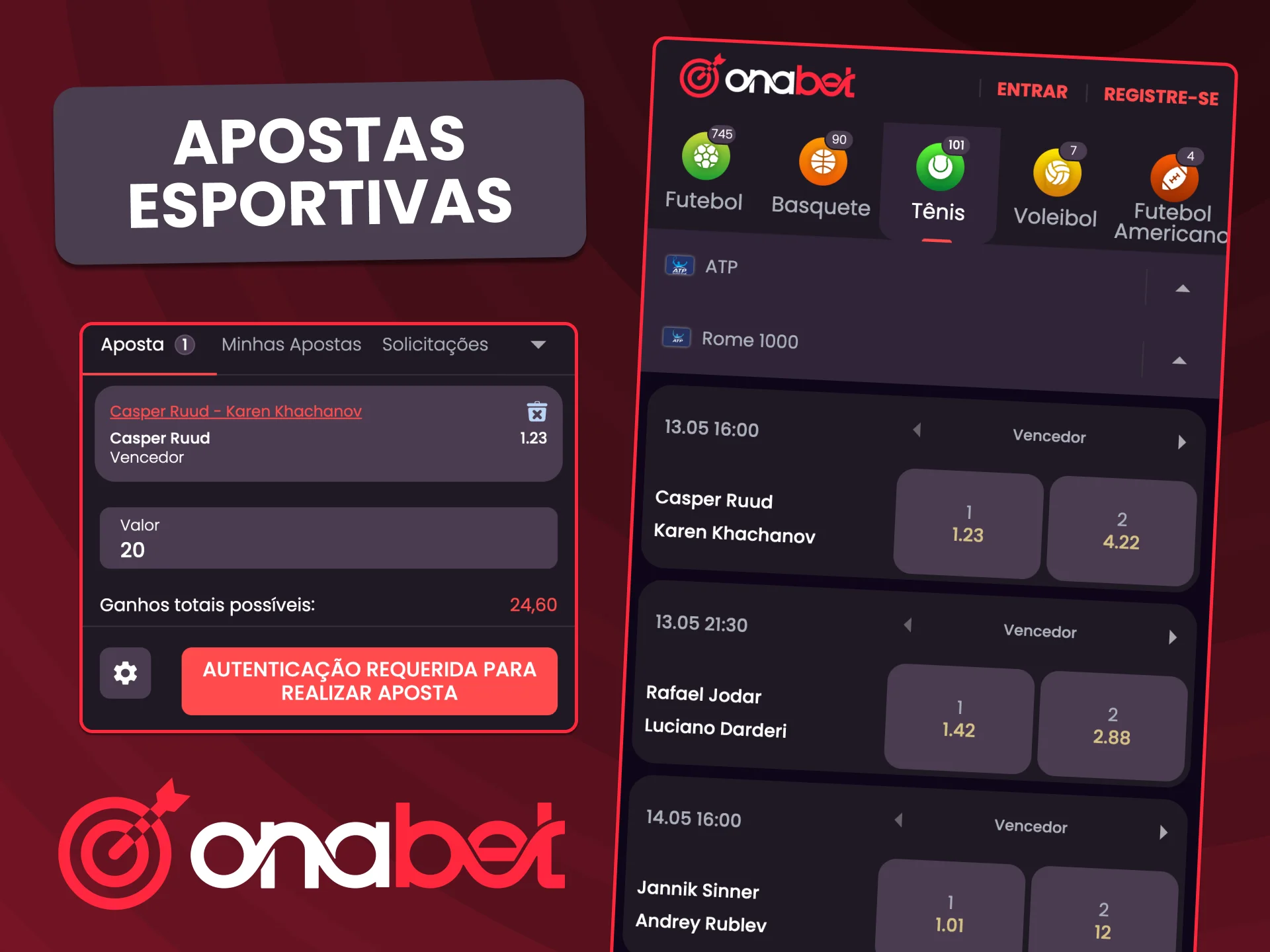 Aposte em mercados de handicap e placar exato na OnaBet.