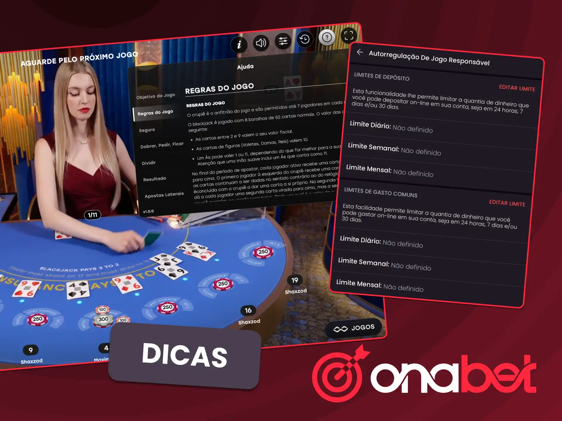 Aproveite os jogos ao vivo da OnaBet como entretenimento com responsabilidade e equilíbrio.