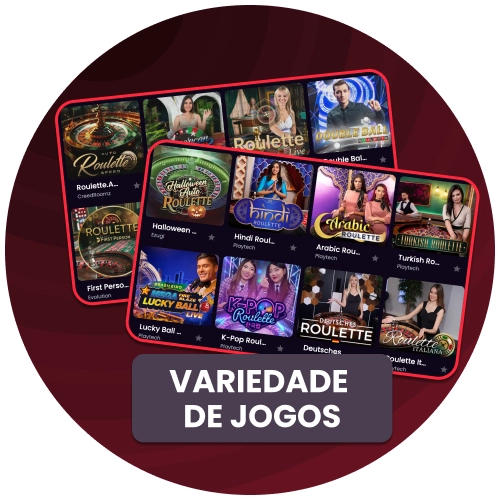 Explore a seleção de roletas da OnaBet com diferentes formatos e experiências dinâmicas.