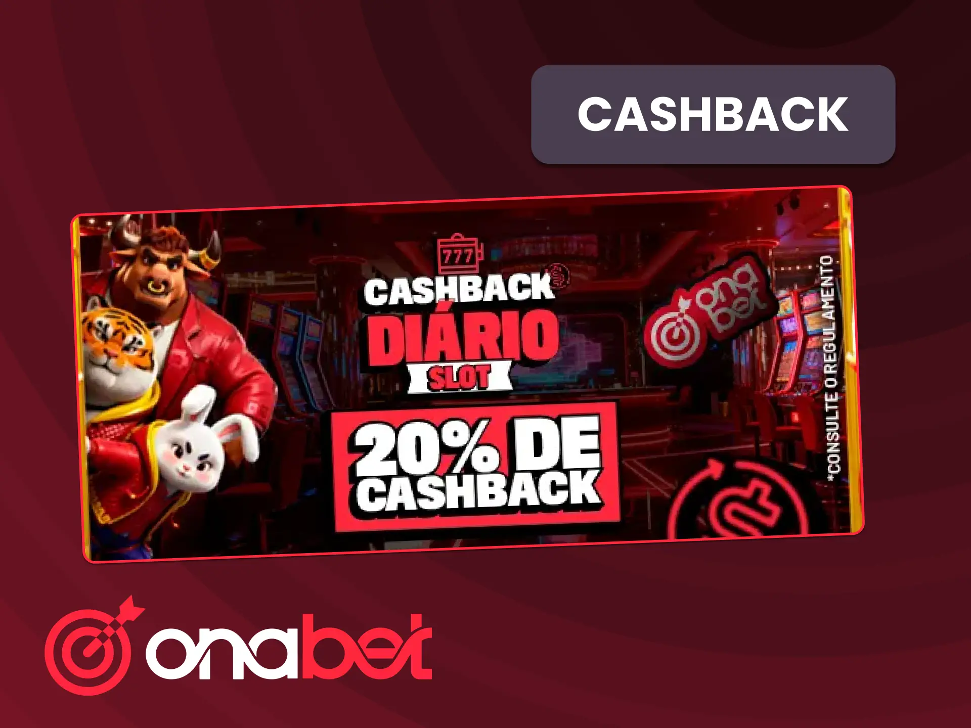 Entenda os requisitos de perdas mínimas para o cashback na OnaBet.