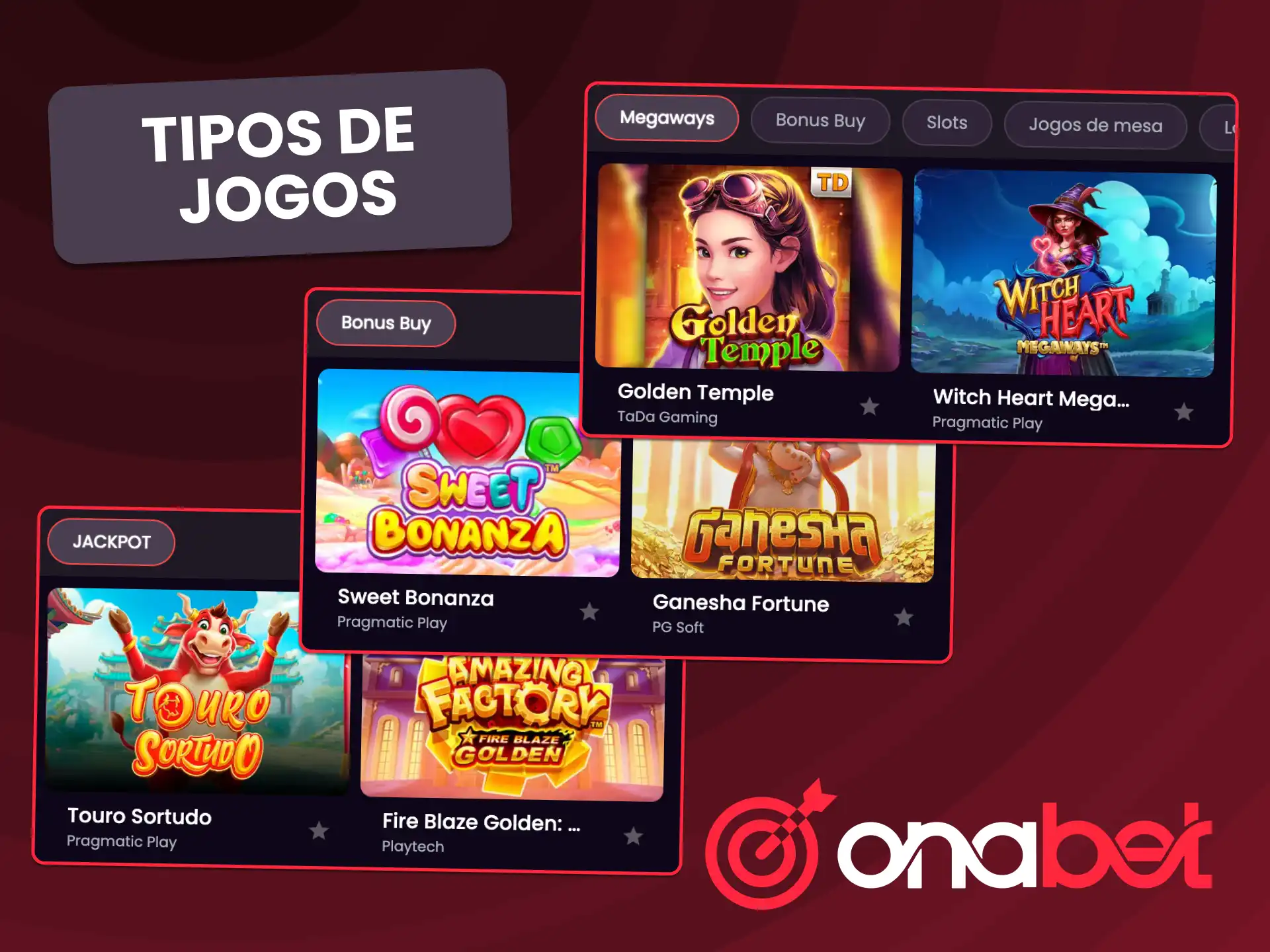 Aproveite os caça níqueis da OnaBet com mecânicas modernas e jogabilidade dinâmica.