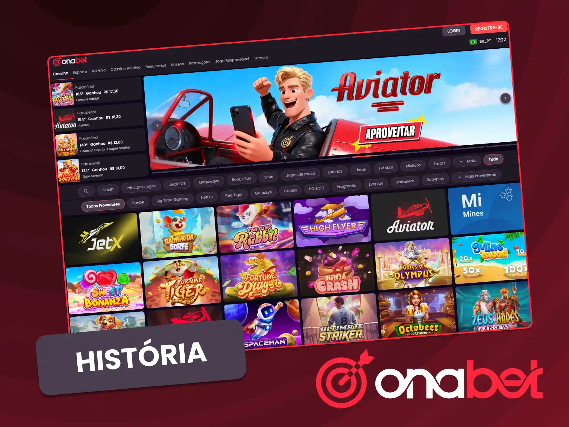 Explore a presença da OnaBet no Brasil com operações regulamentadas e expansão contínua.