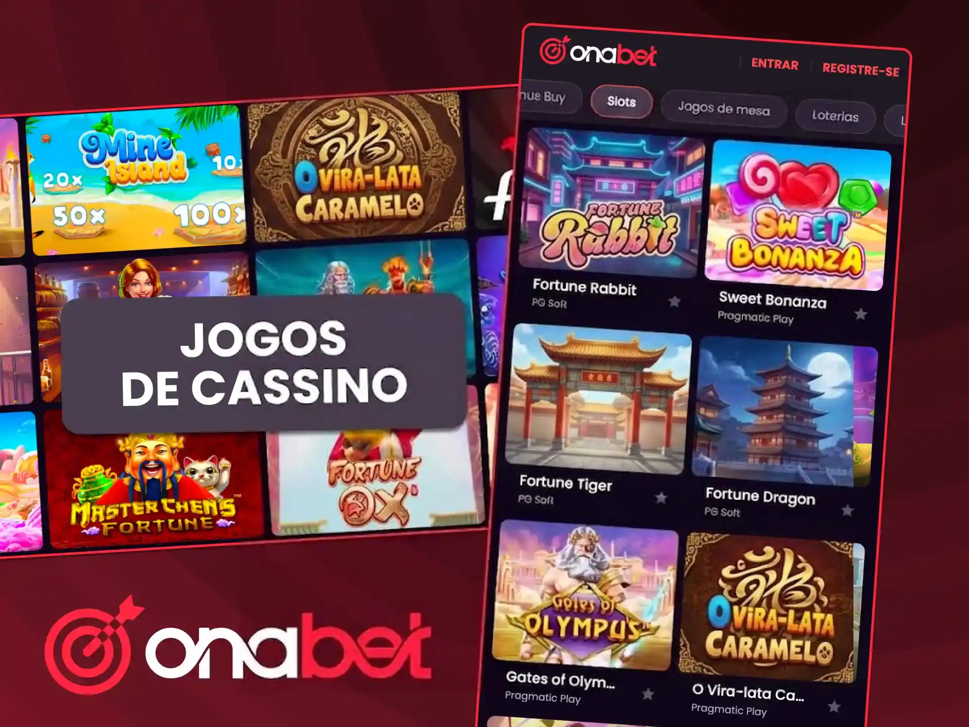 Abra seus jogos favoritos rapidamente no app da OnaBet.