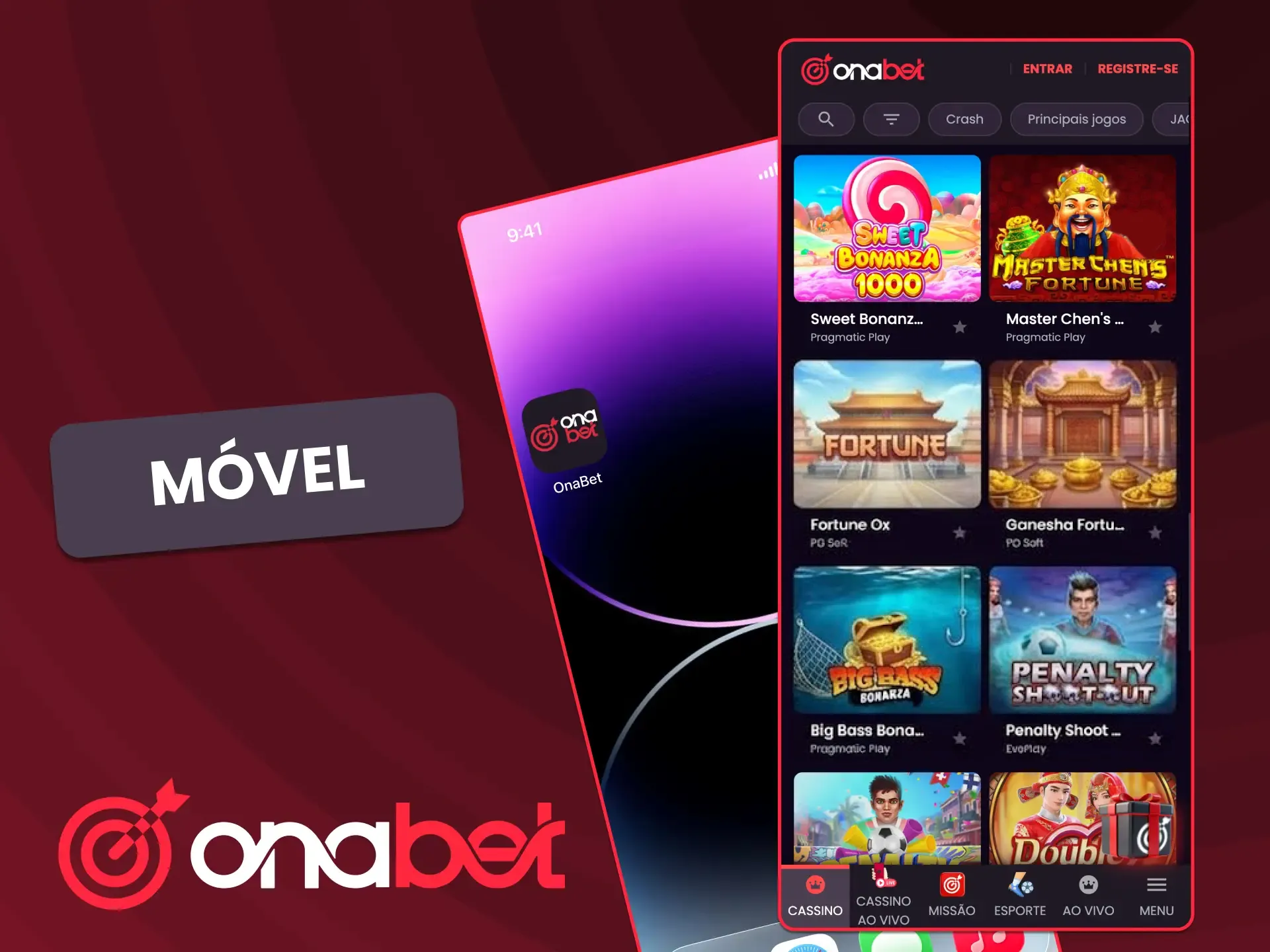 Aproveite a praticidade da OnaBet no celular com acesso rápido e jogos sem instalação.