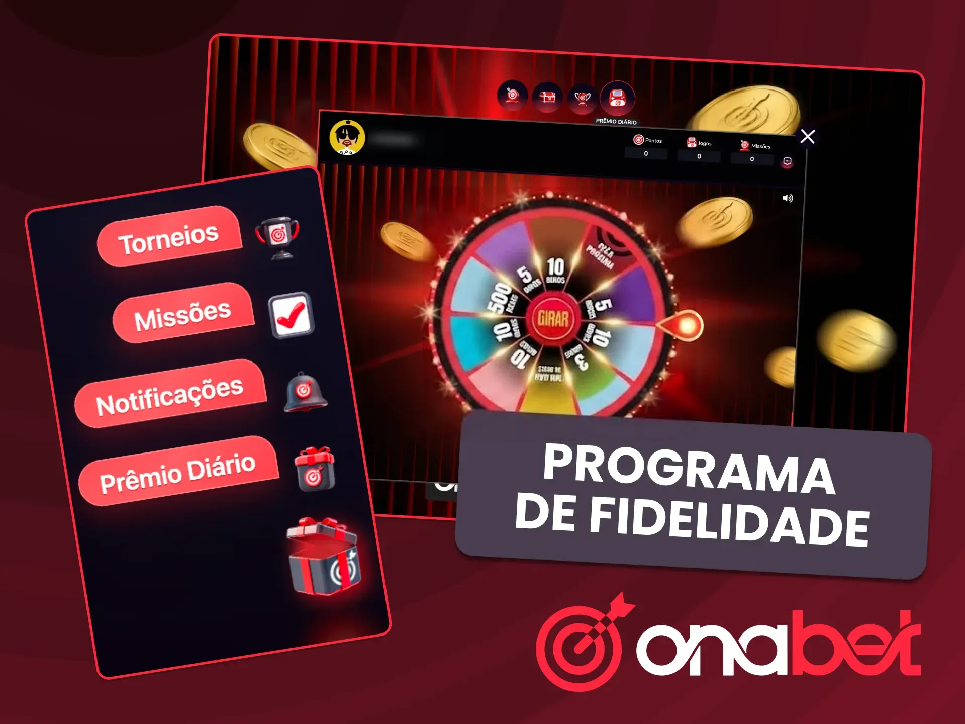 Aproveite o programa de fidelidade da OnaBet.
