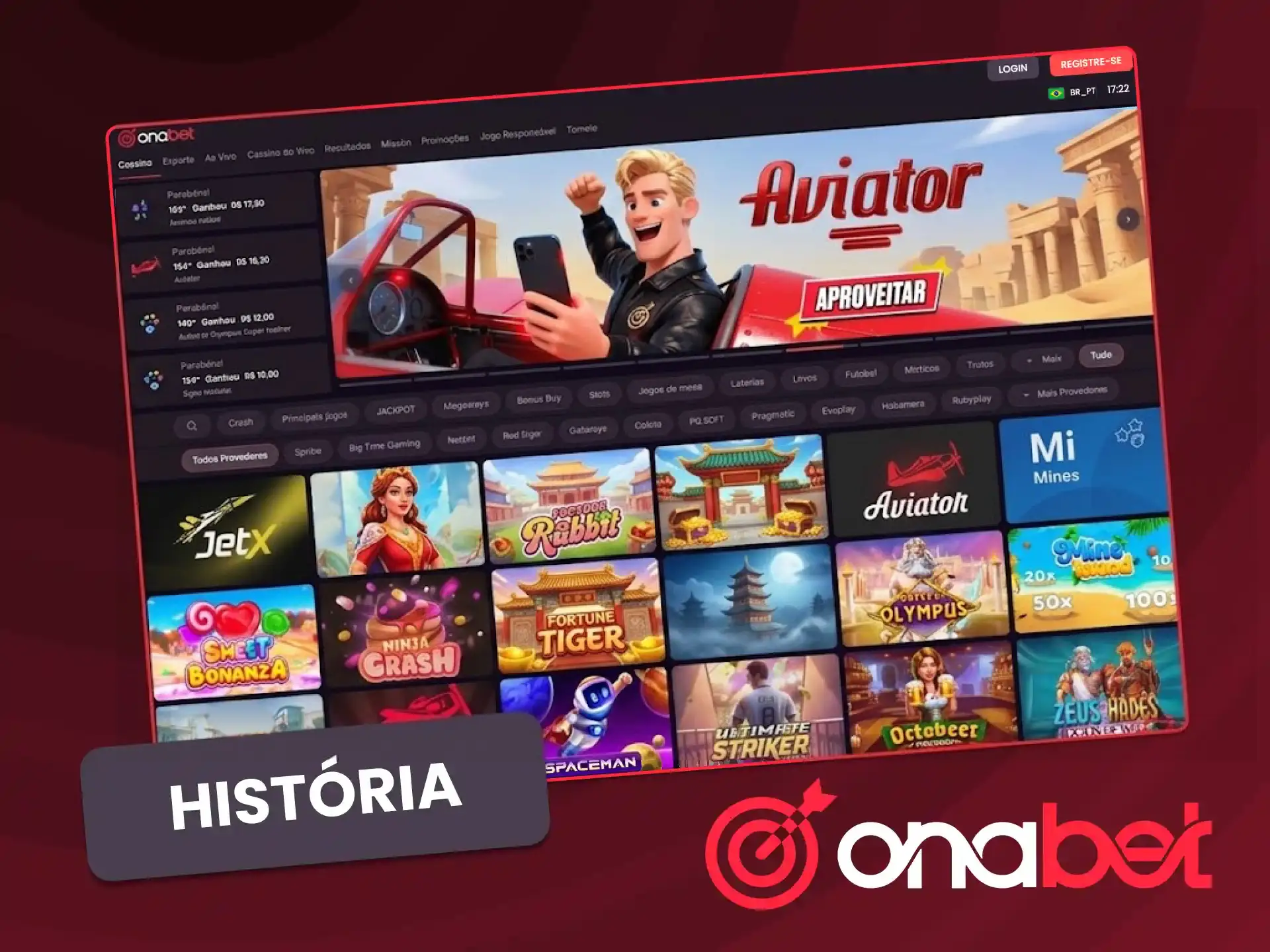 Explore a presença da OnaBet no Brasil com operações regulamentadas e expansão contínua.