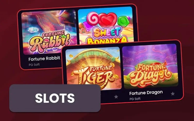 Gire os rolos e alinhe símbolos nos slots da OnaBet.